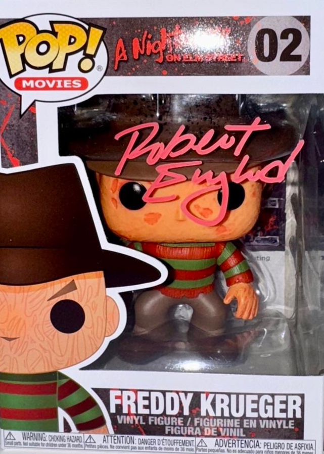 Robert Englund Signed Funko Pop #02 "Freddy Krueger" (Nightmare On Elm Street) - JSA COA #02